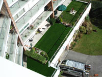 Roof Garden with Artificial Grass