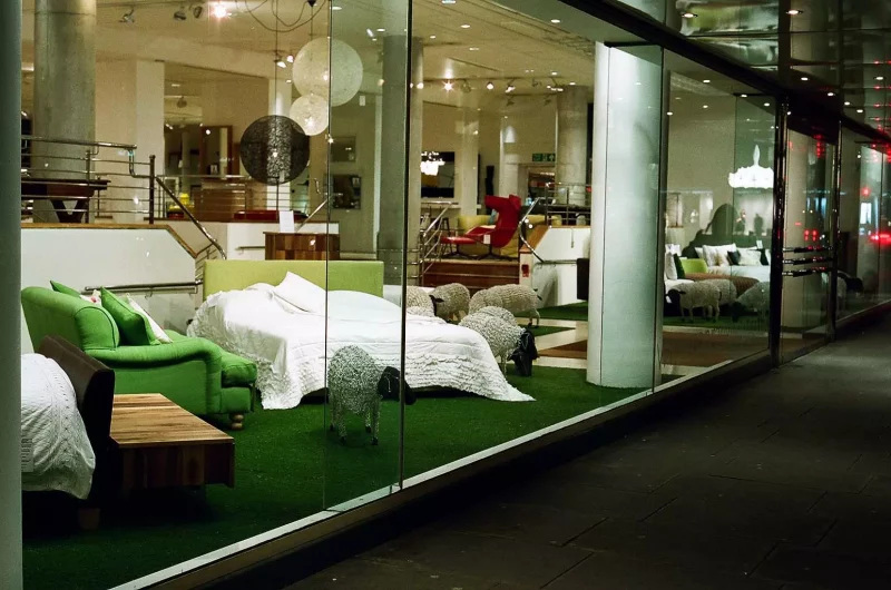 Conran Shop Artificial Grass Installation
