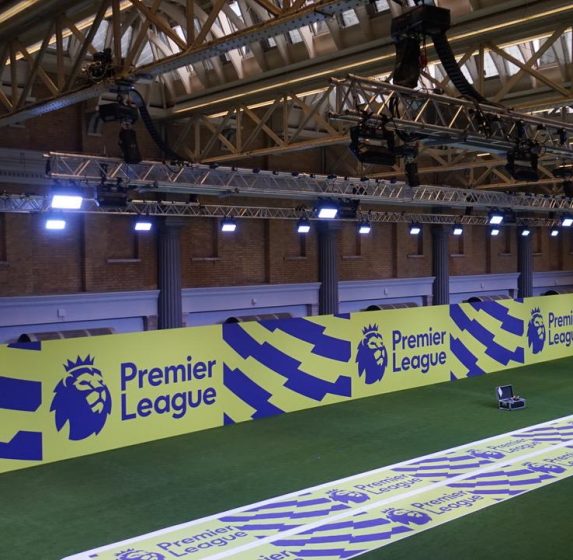 1,400 M² FOR THE PREMIER LEAGUE LAUNCH
