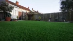 Residential Fake Grass Installation