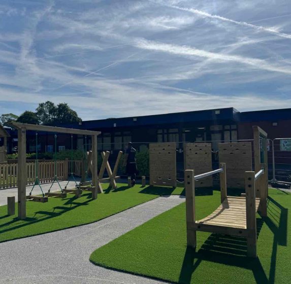 PLAY AREA INSTALLATION – THE CALDER LEARNING TRUST, HEBDEN BRIDGE